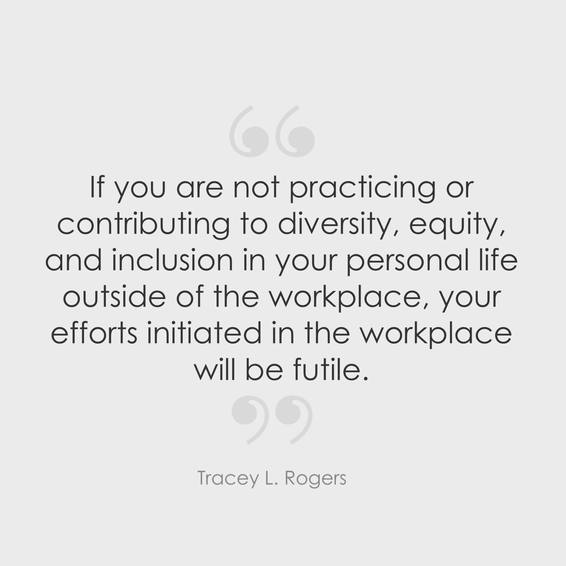 A quote by frances l. Rogers about diversity and inclusion